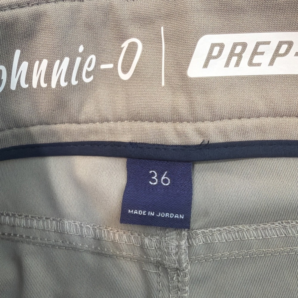 johnnie o prep formance pants mens 34x32 Beige Khaki Casual - Picture 5 of 8